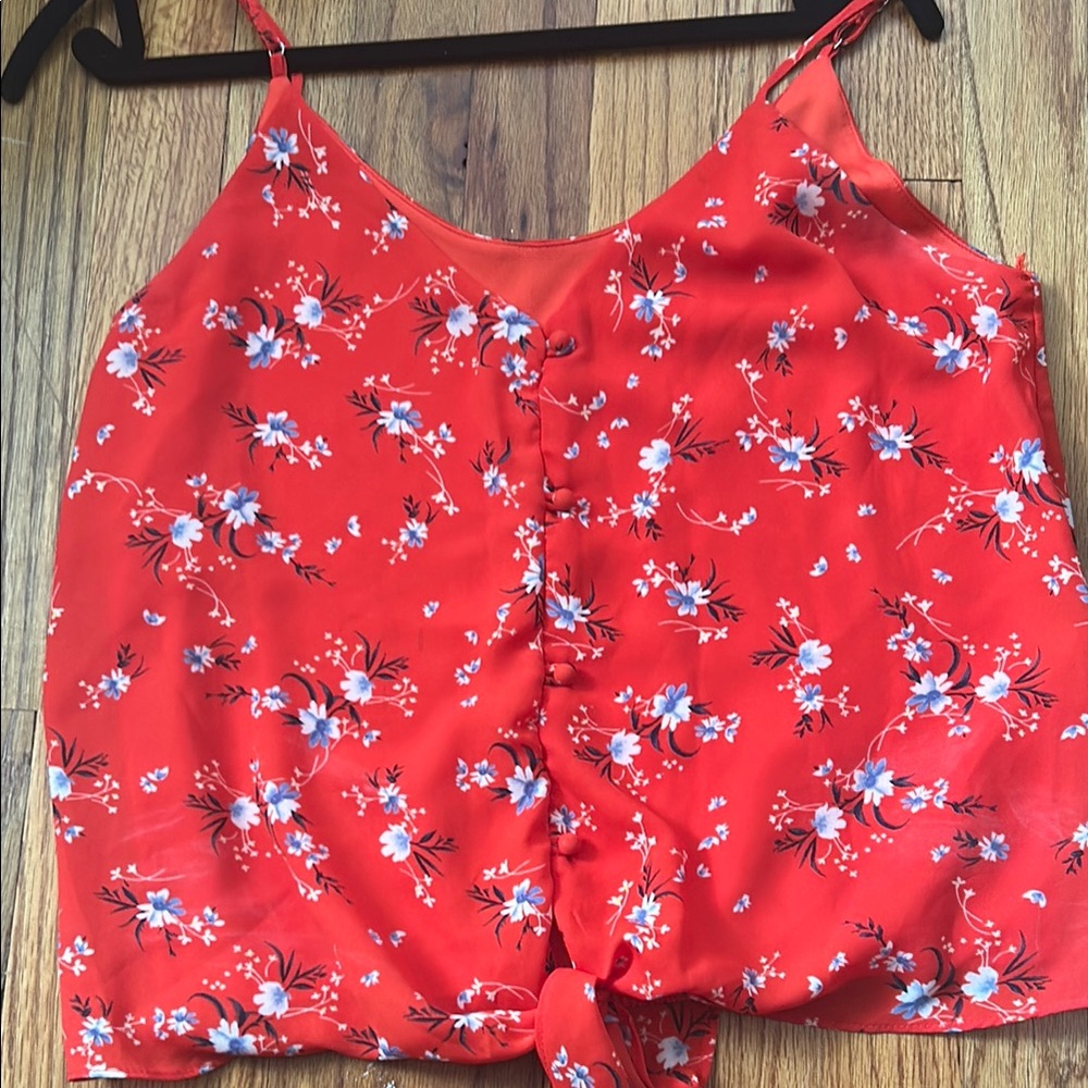 Sienna Sky Scarlet Floral Camisole